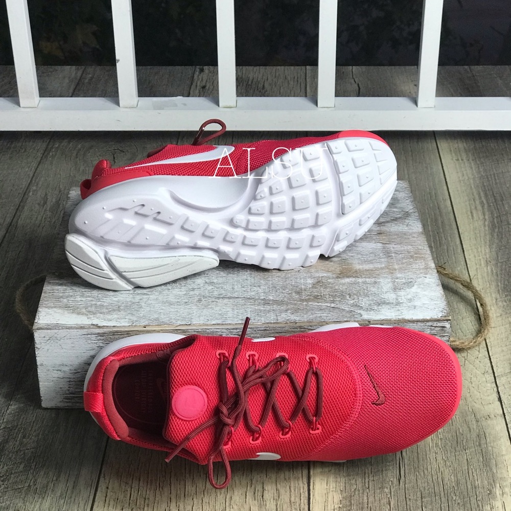 NWT Nike Air Presto Fly Tropical🌴Pink/Coral WMNS - Picture 5 of 8